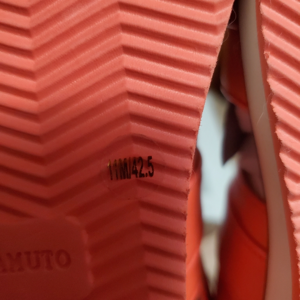 Women’s Orange Buckle Sport Sandals - Picture 2 of 5